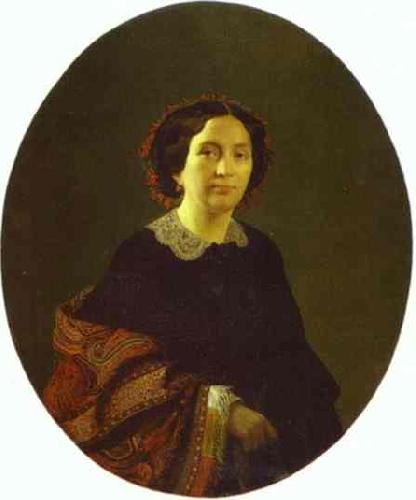 Sergey Zaryanko Portrait Of Anisya Lesnikova oil painting picture